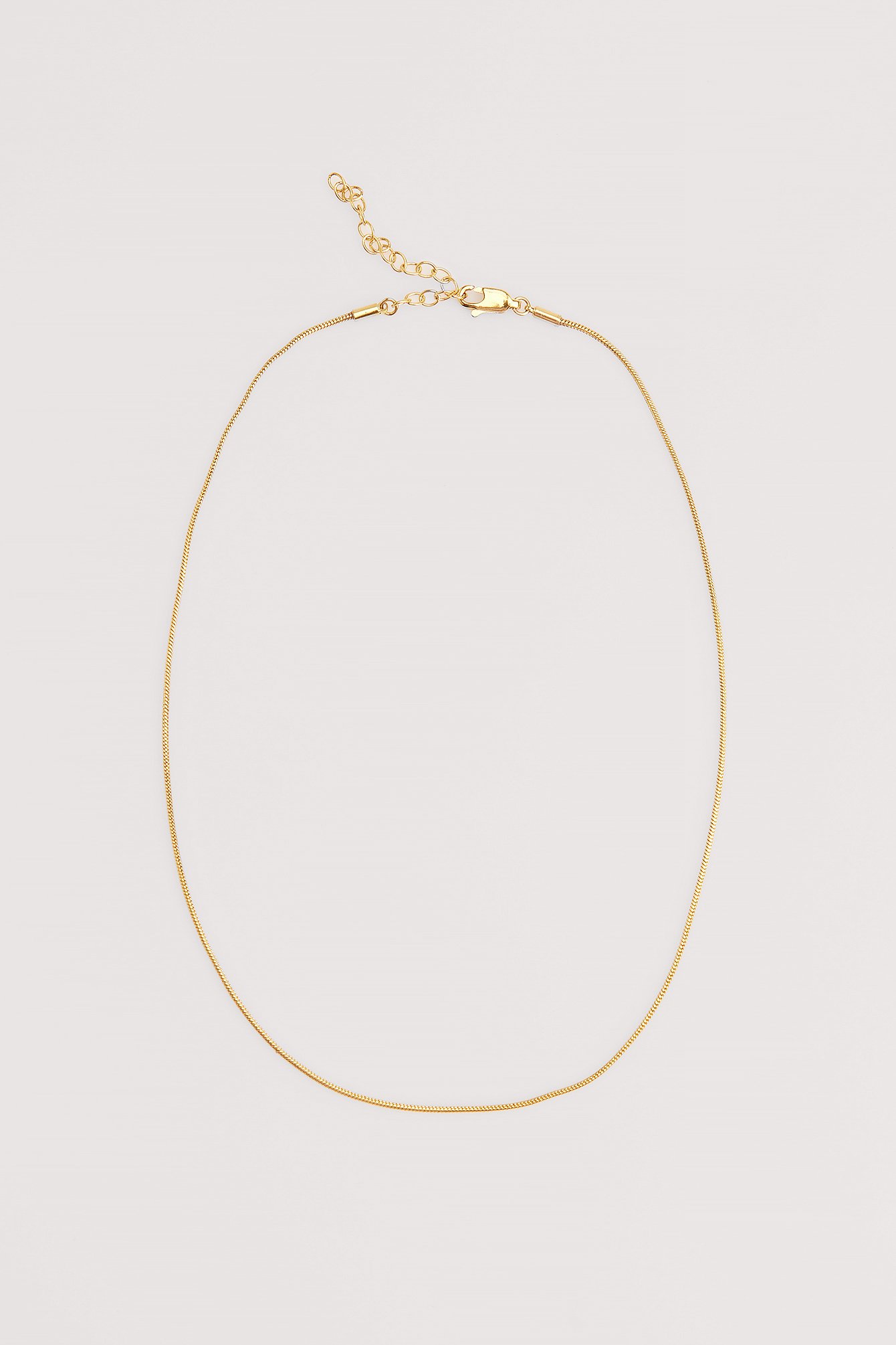 Gold Gold Plated Snake Chain Choker