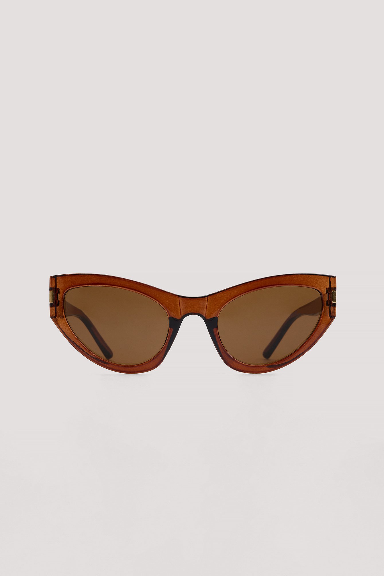 Brown Cateye-Sonnenbrille